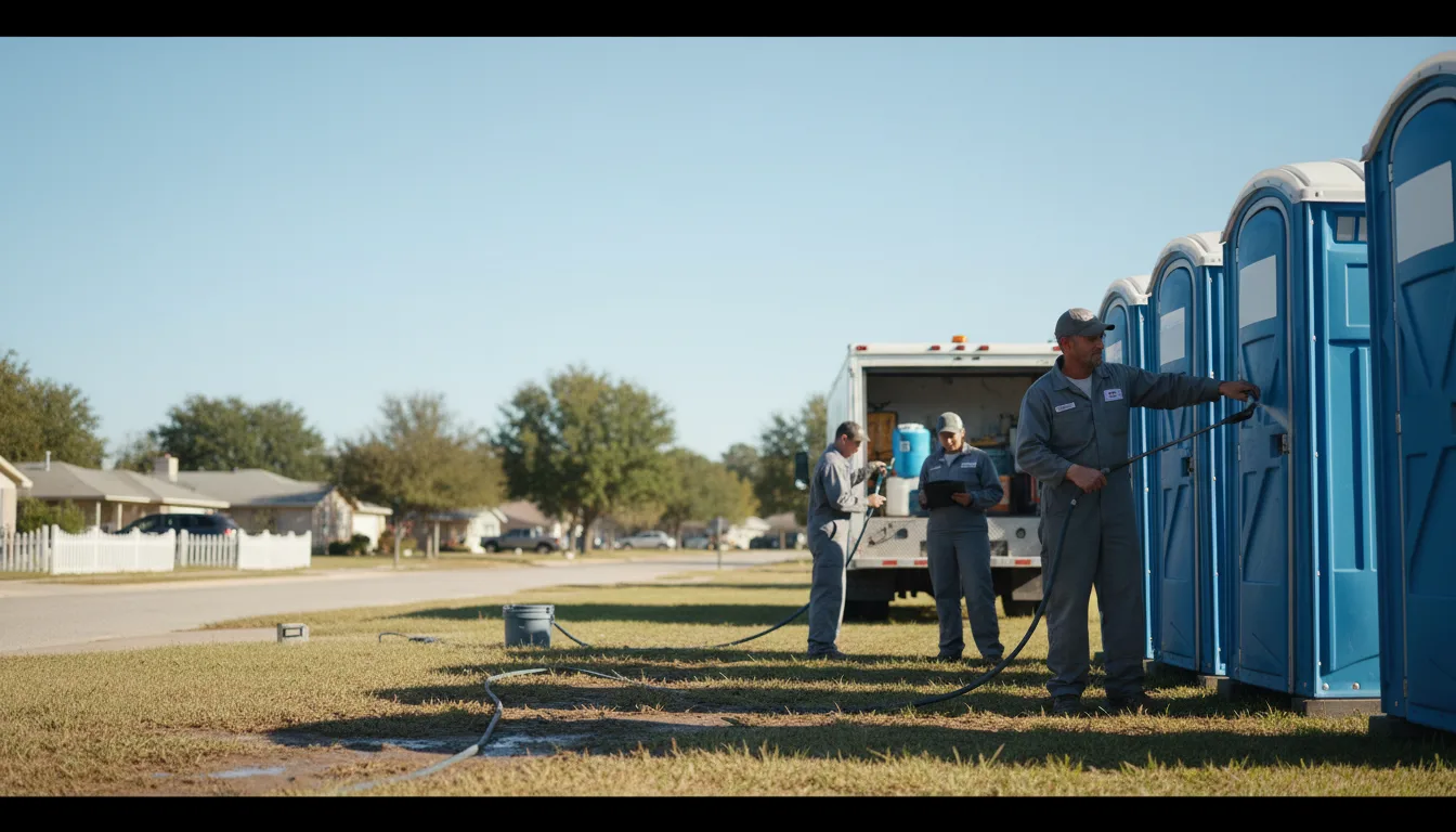 Long-Term Portable Toilet Rental in Shobonier, IL near me